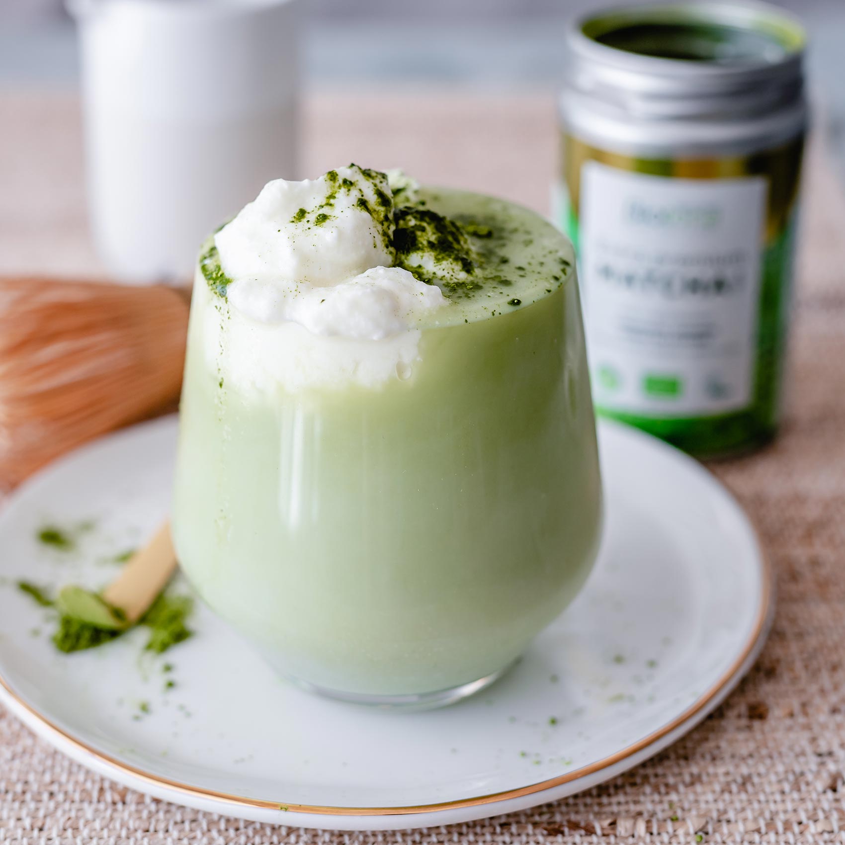 Coconut Matcha Latte